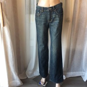 West Side Wide Leg Mid-Rise Bootcut Jeans